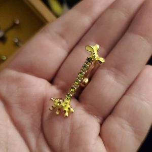 14g giraffe belly ring